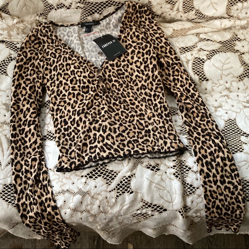 Cheetah Print Top